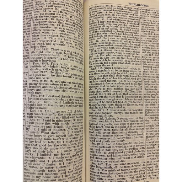 Naves Topical Bible A Digest Of The Holy Scriptures Southwestern Company Vintage - Picture 12 of 14